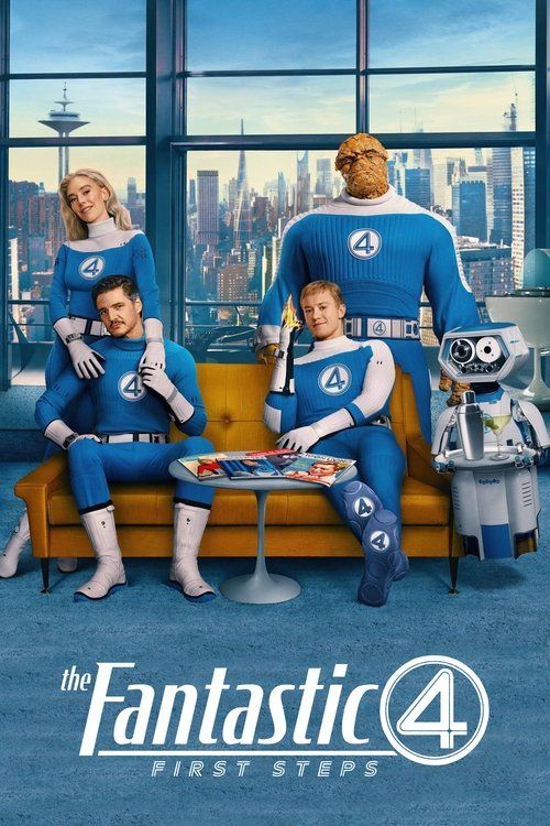 Poster för The Fantastic 4: First Steps